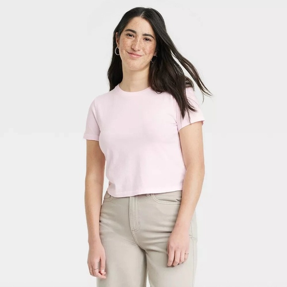 UNIVERSAL THREAD Short Sleeve Tee - Warm Mauve, NWT - Picture 1 of 2